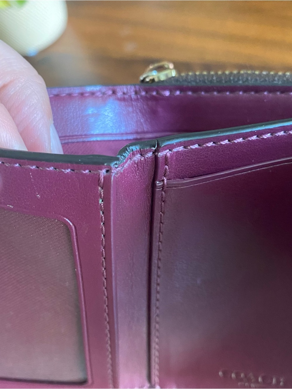 Coach Trifold Wallet - Picture 8 of 11